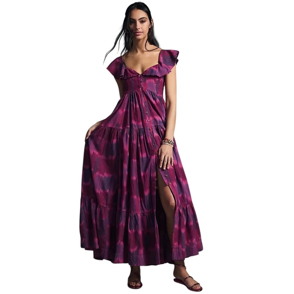 Anthropologie Pilcro Tie Dye‎ Maxi Dress | Rare | Size S